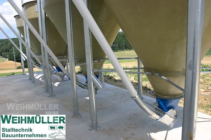 Silo des Typs Agritech GFK Silo 6, 8, 10, 12, 15, 20, 25 m³ | Außensilo | Futtersilo | von Weihmüller, Neumaschine in Bruckberg (Bild 4)